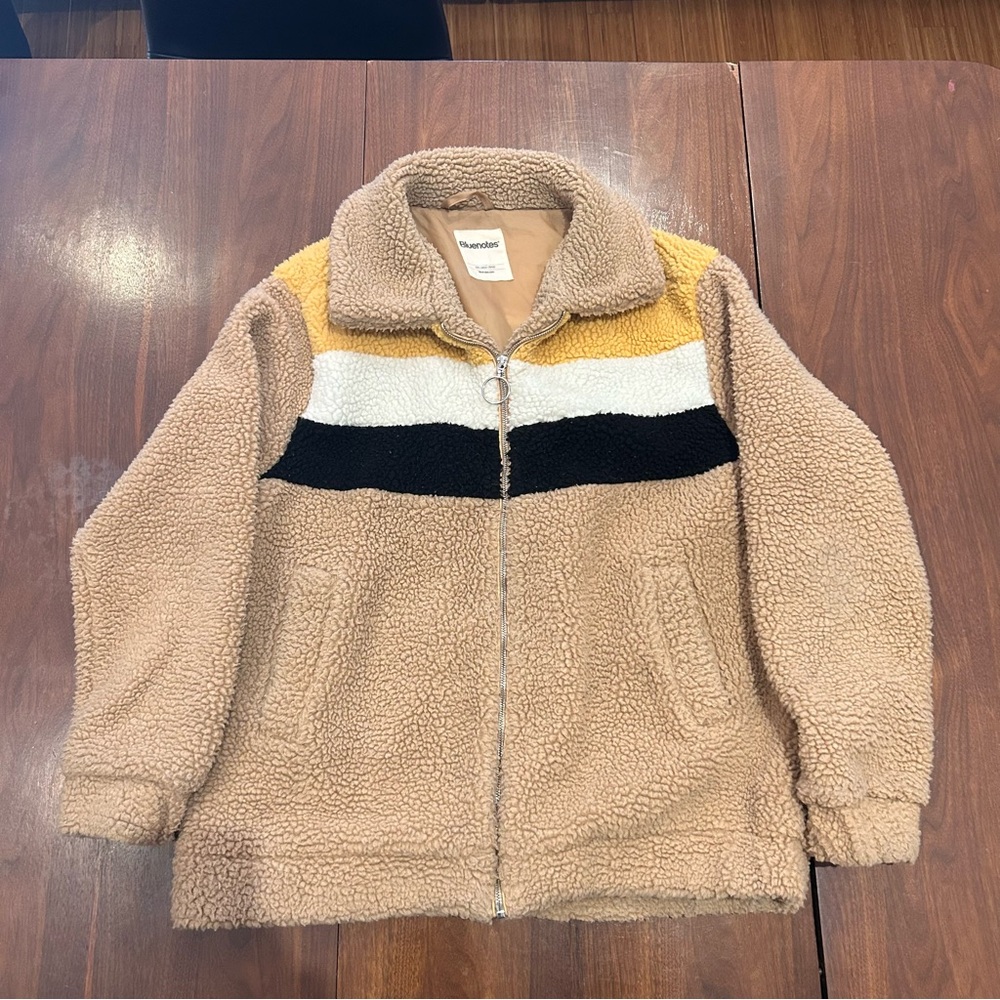 Teddy Sherpa Brown Sweater XL